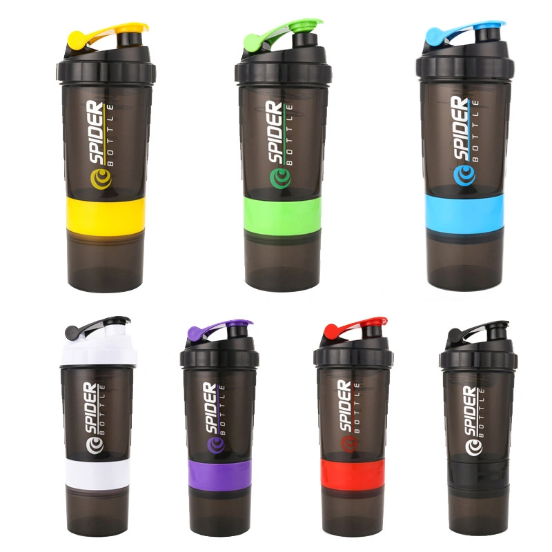 Wholesale Sport Gym Water Bottle Mixer Ball BPA Free Plastic Protein Powder Shaker with Custom Logo