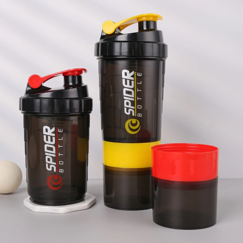 Wholesale Sport Gym Water Bottle Mixer Ball BPA Free Plastic Protein Powder Shaker with Custom Logo