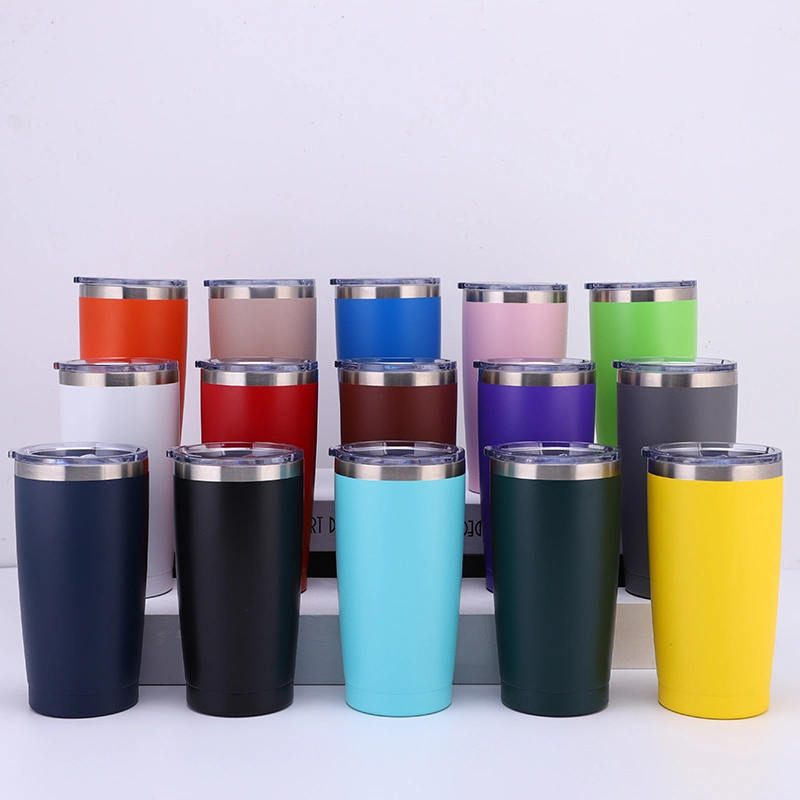 20oz Stocked Stainless Steel Vacuum Insulated Tumbler Coffee Mug with Lid