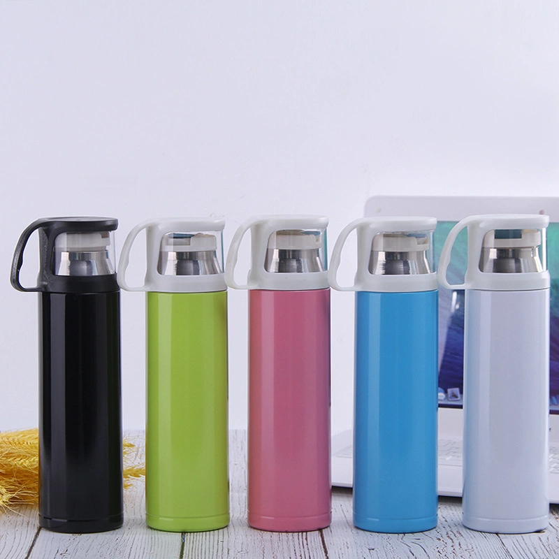 Twin Walls Stainless Steel Vacuum Flask Insulated Steel Thermal Flask / Dishwasher Safe / Food Safe / Travel Water Flask
