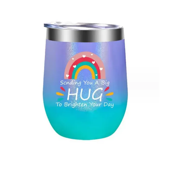 Wholesale 12oz Custom Logo Stainless Steel 304 Egg Mugs Tumbler Travel Insulated Beer Tea Coffee Thermo Mug Cup with Lid 