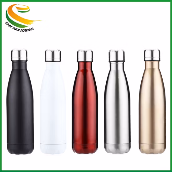 Double Wall Stainless Steel Water Bottle Insulated Vacuum Flask Thermal Flask Transfer Water Bottle 350ml / 500ml / 750ml Cola Bottle Drinking Bottle Ice Bottle
