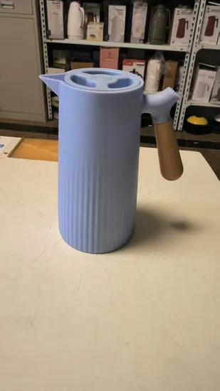 1.0L Plastic Vacuum Flask Thermos Glass Refill Plastic Vacuum Flask Thermos 