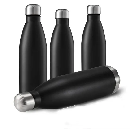 Wholesale Double Wall Flask Customizable Bottle with Logo 3rd Generation Cola Metal Vacuum Stainless Steel Water Bottle 