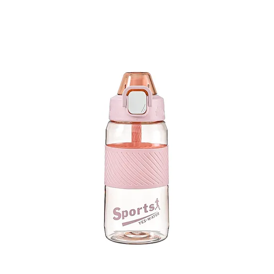 New Design Water Bottle with Handle Direct Drinking for Sports Botellas De Agua Travel Tritan Waterbottle with Lids 