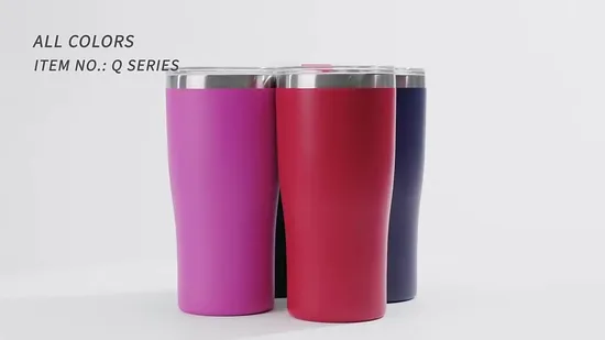 Leak Proof Stainless Steel Double Walled Vacuum Insulated Thermo Coffee Travel Mug 