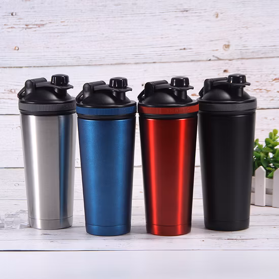 High Quality Stainless Steel Protein Shaker