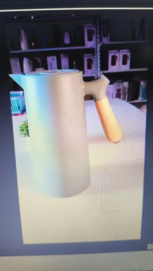 Glass Inner Vacuum Flask Thermos Tea Coffee Water Plastic Thermal Bottle 