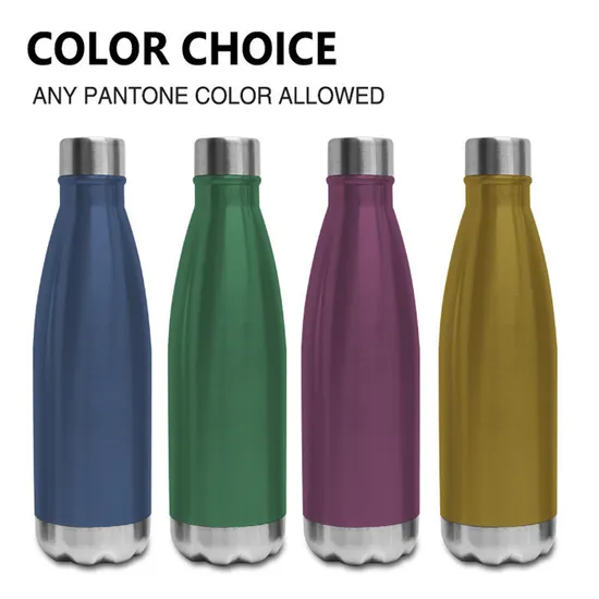 Water Cup 304 Stainless Steel Cup All Steel Cola Bottle Outdoor Sports Bottle 