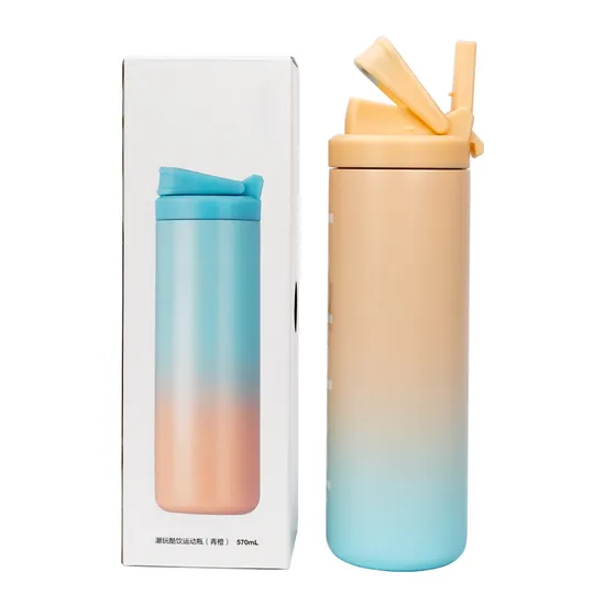 Water Bottle Gym Run Sport and Cycling Outdoor Gyms Double Wall Stainless Steel Insulated Vacuum Water Bottle 