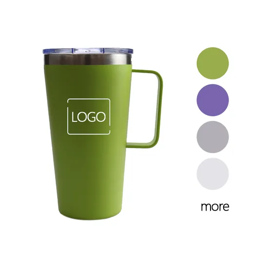 20oz Thermos Tumbler Stainless Steel Double Walled Insulated Sublimation Tumbler Coffee Mug Vacuum Cups with Lid 