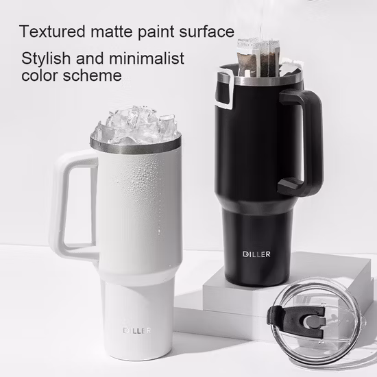 New Product Insulated Stainless Steel Coffee Mug with Handle