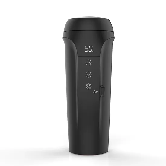 12V Electric Car Heater Cup Auto Heated Coffee Cup Heated Water Kettle Thermos Tumbler Stainless Steel Travel Mugs 