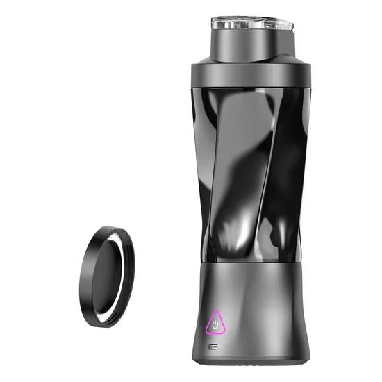 2025 New High Power 360W Rechargeable Juicer Blender Portable Blender Electric Smoothies Juicer Cup and Manual Protein Shaker 