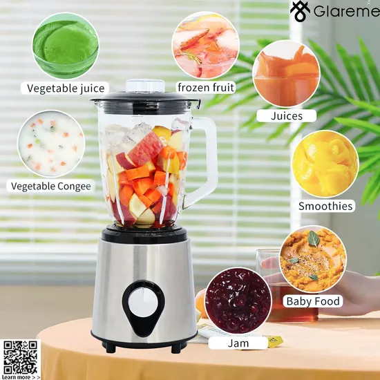 Kitchen Electronics Blender Smoothie Juicer Stainless Steel Juice Blender 