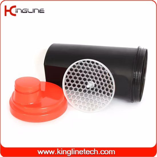 700ml protein shaker bottle water bottle with plastic sieve (KL