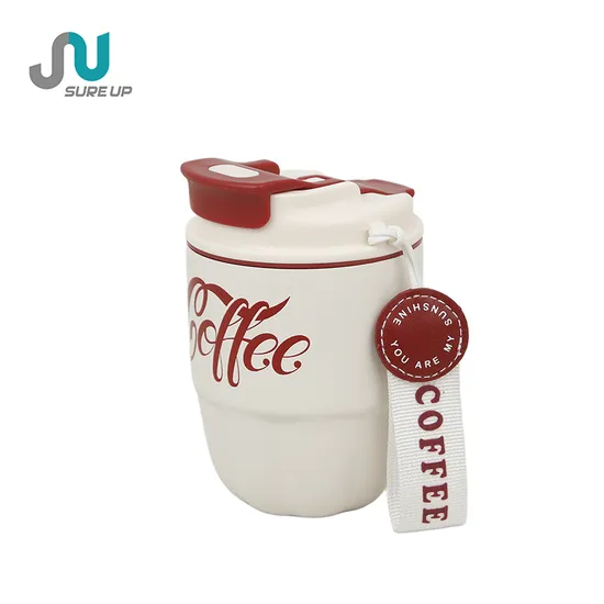 New Diesign Stainless Steel Coffee Travel Mug Insulated Tumblers Thermos Bottle Small Capacity Coffee Cups with Straw for Gifts 